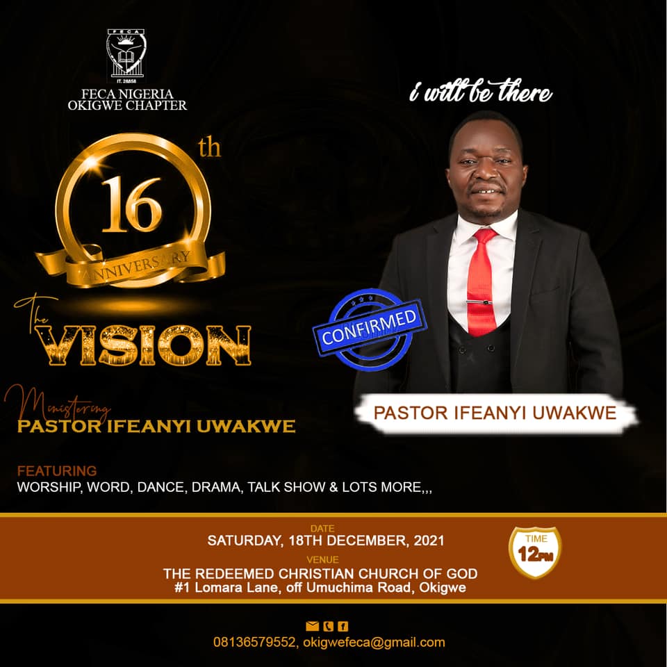 16th anniversary of FECA Okigwe